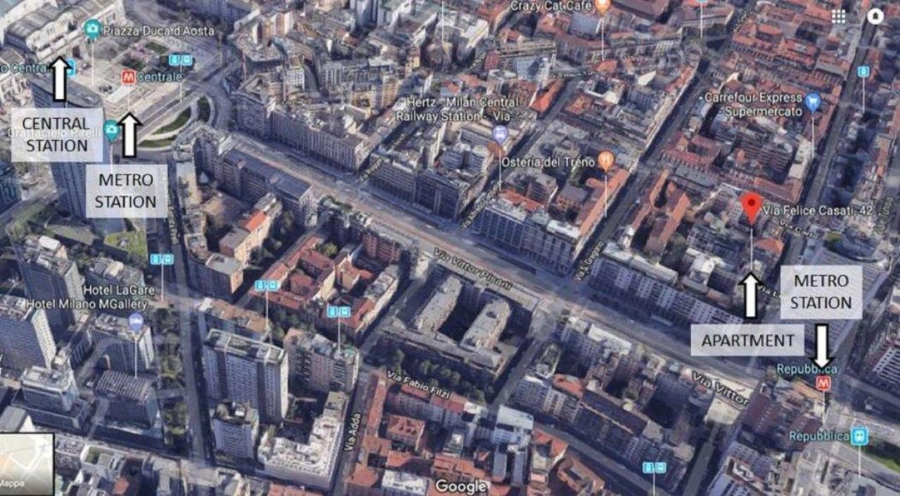 Suite Metro Stazione Centrale / Repubblica Milano Ngoại thất bức ảnh